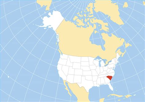 Map Of The State Of South Carolina Usa Nations Online Project