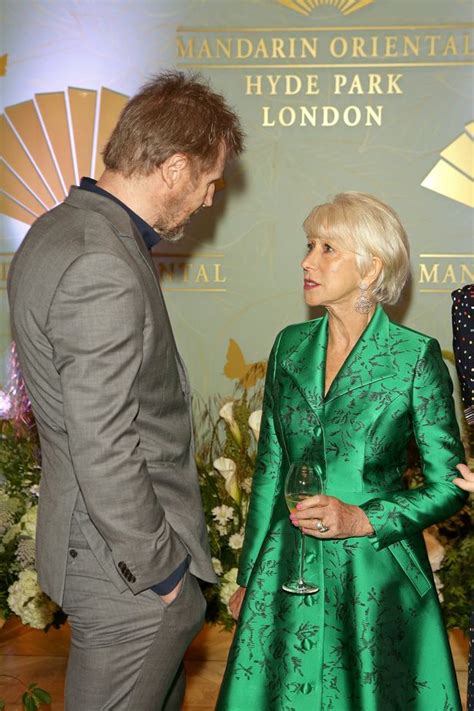 Liam Neeson Says He Was Lucky To Date Remarkable Dame Helen Mirren