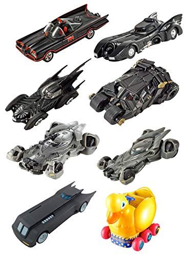 Hot Wheels Batman Batmobile Collection 8 Pack Highly Detailed 150