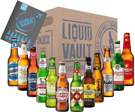 World Lager Premium Box Beer T For Men Or Women 12 Bottle Mixed