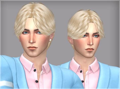 The Sims Resource Hair Limv By Wistfulcastle Sims 4 Hairs Mens