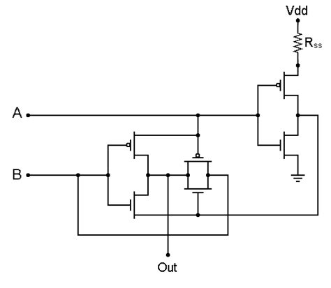 Xor Gate Using Transistors Circuit Diagram Circuit Diagram