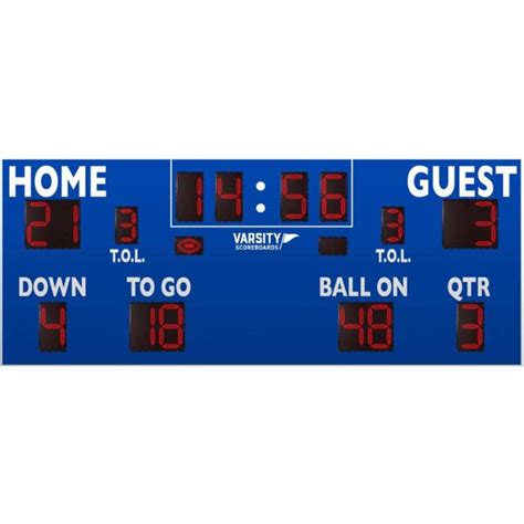 Varsity Scoreboards And Accessories Anthem Sports