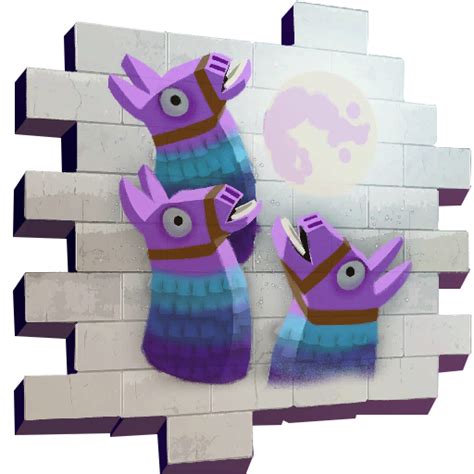 Fortnite Three Llamas Spray Png Pictures Images
