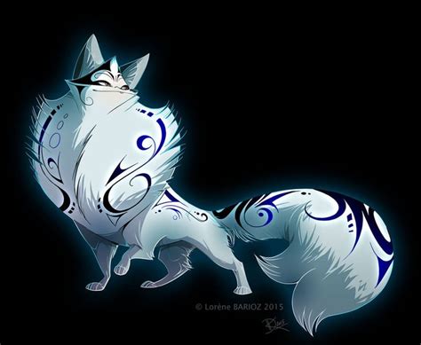 Marble Fox Style Fantasy Creatures Art Cute Fantasy Creatures