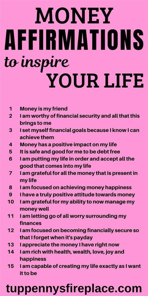 75 money mantras & affirmations that work fast. I love these positive money affirmation mantras. Do these every day and watch how the law of ...