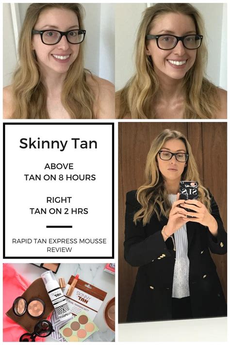 Skinny Tan Express Mousse Review I Heart Cosmetics