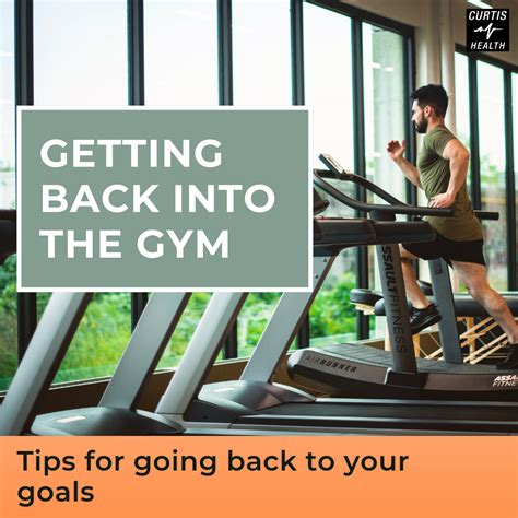 Tips For Returning To The Gym And Fitness Centres
