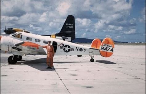 Vtg 1965 Nas Navy Air Station Agana Guam Aircraft Pilot Orig 35mm