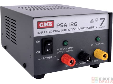 Buy Gme Psa126 7 Amp Regulated Dc Power Supply Online At Marine Deals