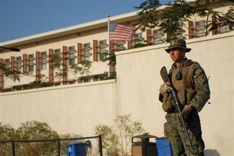 Marines Stand Vigilant At U S Embassy In Haiti Article The United States Army