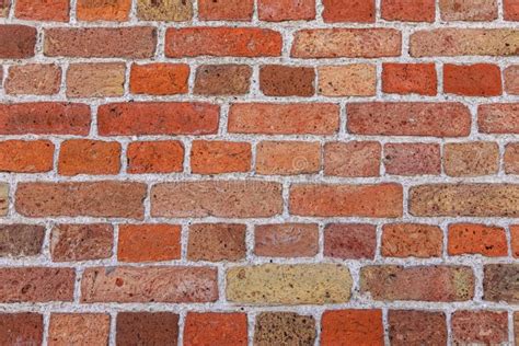 Old Red Brick Wall Texture Background Stock Image Image Of Brick