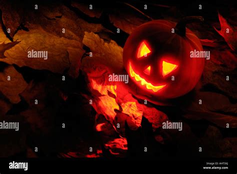 Jack O Lantern Halloween Holiday Symbol Stock Photo Alamy