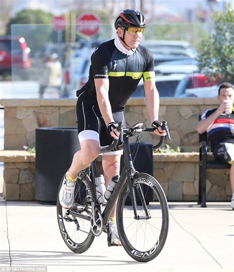 Gordon Ramsay Shows Off His Muscular Physique In Lycra On Sunny Cycle