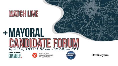 Fort Worth Mayoral Candidate Forum Youtube