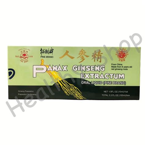 Jual Panax Ginseng Extractum Oral Liquid Pine Brand Indonesiashopee