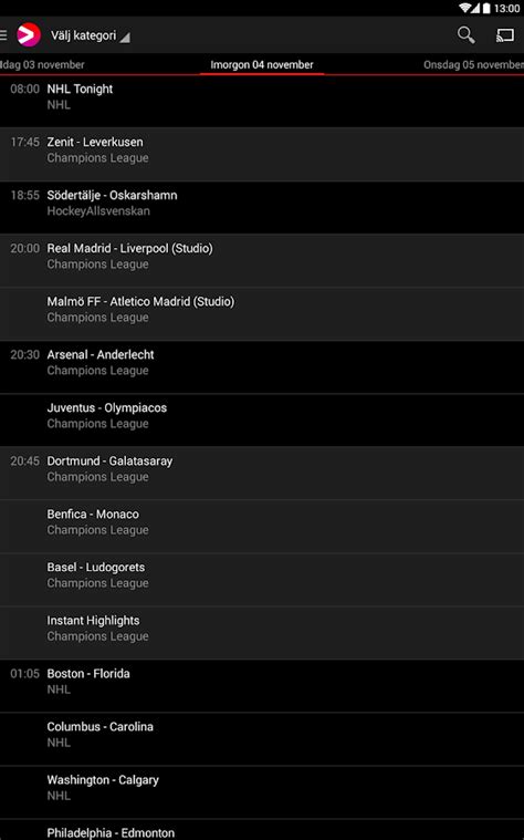 With the viaplay app you can: Viaplay - screenshot