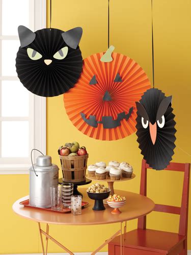 Martha Stewart Crafts Halloween Collection Paper Rosettes Carnival