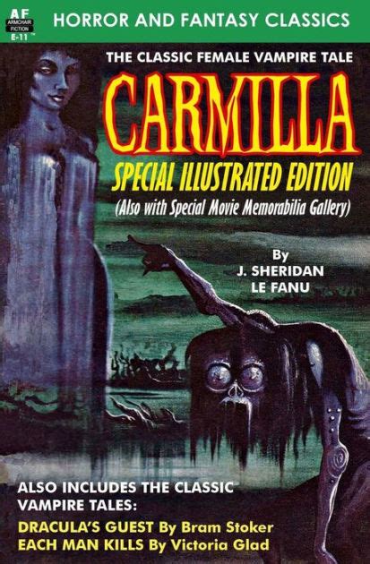 Carmilla Special Illustrated Edition By Bram Stoker Victoria Glad J