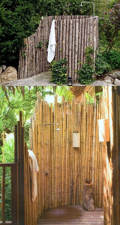 Beautiful Diy Outdoor Shower Ideas Creative Designs Plans On How To Build Easy Garden