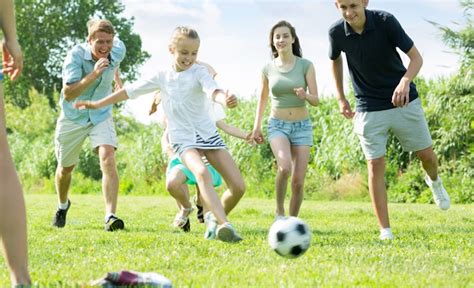 Soccer Parents Playing Soccer With Youth Soccer Players • Soccertoday