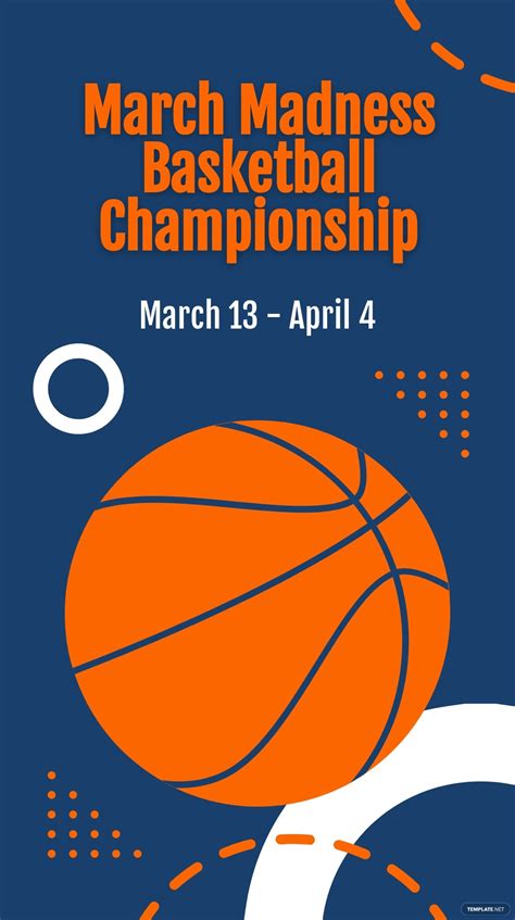 Free March Madness Basketball Championship Whatsapp Post Download In