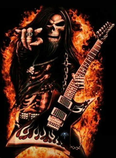 Grim Reaper Art Dont Fear The Reaper Totenkopf Tattoos Heavy Metal