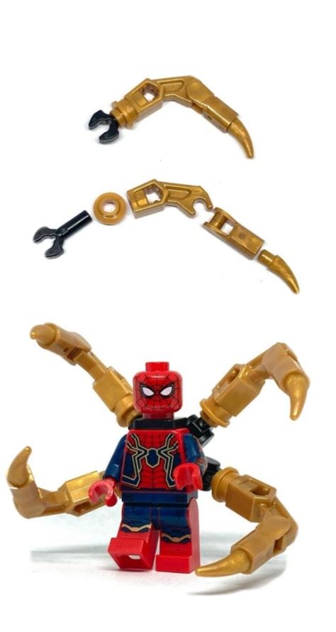 Lego Iron Spider Arms Coche De Lego Legos Instrucciones De Lego