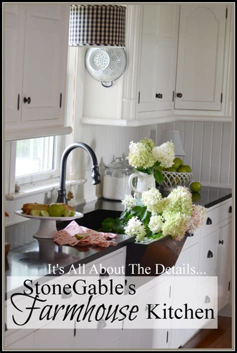 All About The Details Kitchen Home Tour Stonegable