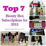 Photos of Subscription Makeup Box