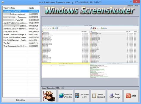Autoit Windows Screenshooter 184 Build 2019 08 18