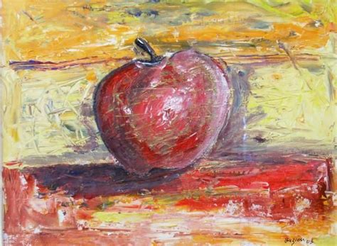 Apple Painting Apple Fine Art Print Apple Painting Painting Art