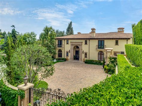 Sothebys International Realty Private Beverly Hills Italian Villa
