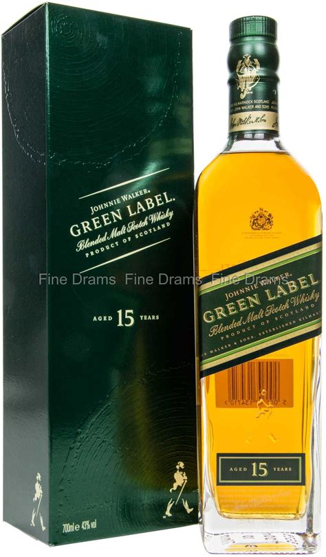 Shipping rate based on actual weight of the parcel. Johnnie Walker 15 Year Old Green Label
