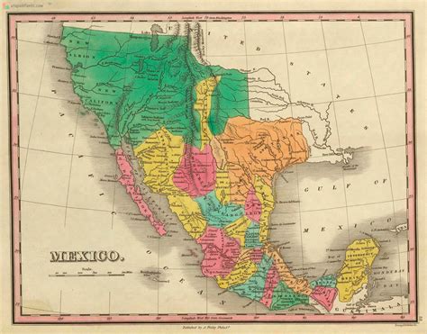 Un Mapa De Mexico