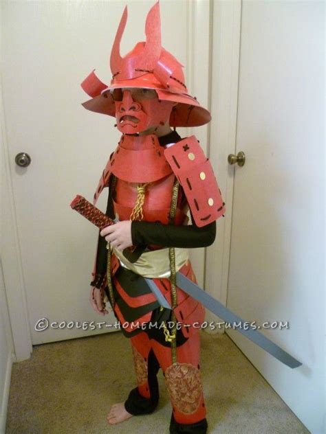 The chance to dress as one of your favorite fortnite characters for halloween has finally become a reality. Amazing Handmade Samurai Costume and Armor For 8 Year Old ...