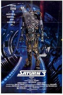 In the future, earth is overcrowded and the population relies on distant bases to be fed. Saturn 3 - Wikipedia