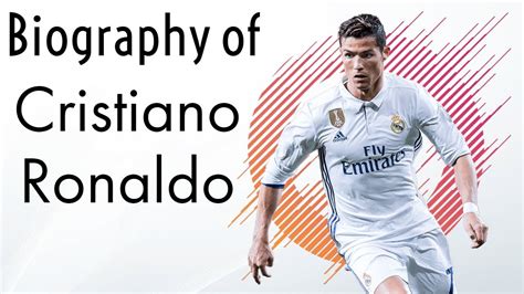 Biography Of Cristiano Ronaldo Inspirational Figure Star Footballer