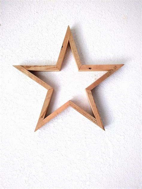Items Similar To Large Wooden Star Wooden Star Decor 20 Star Wall
