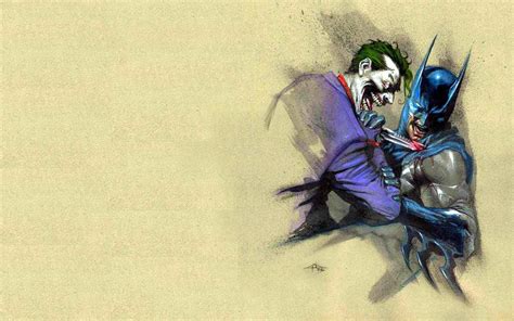 Batman And The Joker Batman Wallpaper 1420992 Fanpop