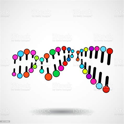 Abstract Spiral Of Dna Stock Illustration Download Image Now