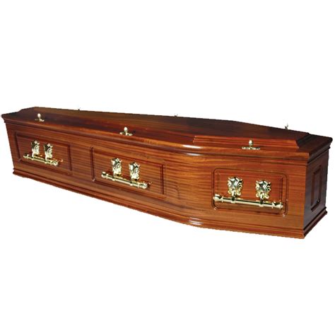 Solid Mahogany Sculptured Thorley Smith Ltd Funeral Supplies