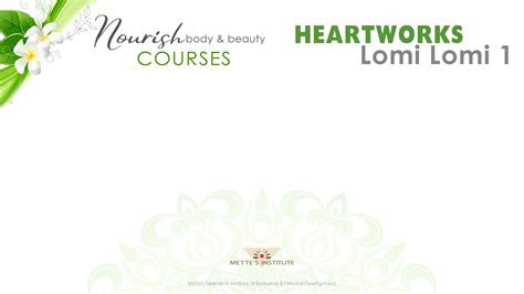 Nourish Body And Beauty Courses