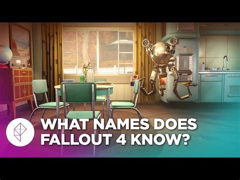 Does Fallout 4 Know Your Name The Awesomer