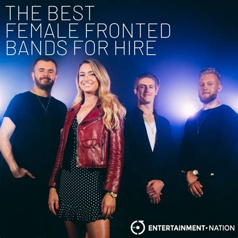 Hire Fantastic Female Fronted Bands Book A Band With A Female Lead