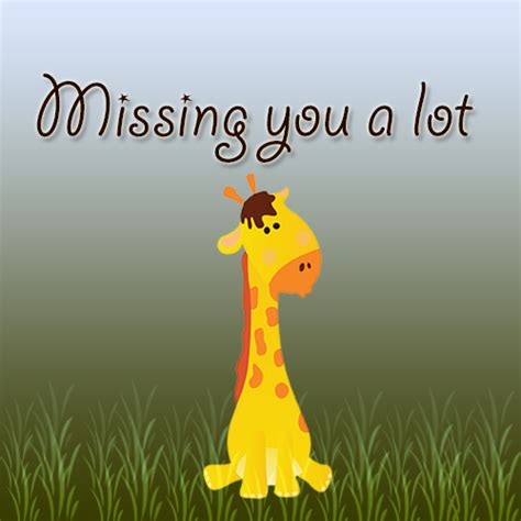 Missing U A Lot Free Miss You Ecards Greeting Cards 123 Greetings