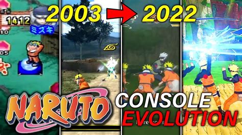 Naruto Playstation Evolution Ps1 Ps4 2003 2022 4k 60fps Youtube
