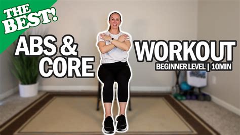 The Best Seated Abs And Core Workout For Seniors And Beginners 10min