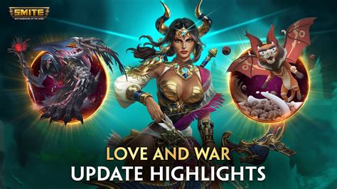 Smite Update Highlights Love And War Youtube