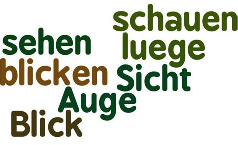 The Verb Sehen Conjugation Examples Of Using The Verb Sehen
